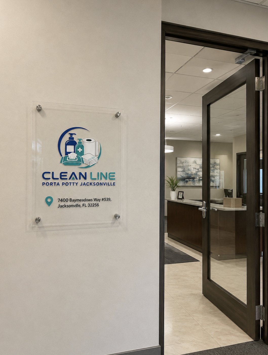 Clean Line Porta Potty Jacksonville office